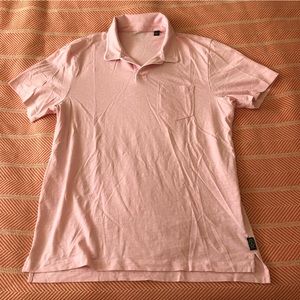 Pink polo shirt